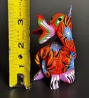 Signed Oaxacan Alebrije Dog And Frog Carving – Tilcajete Oaxaca Mexico Folk Art — photo 10