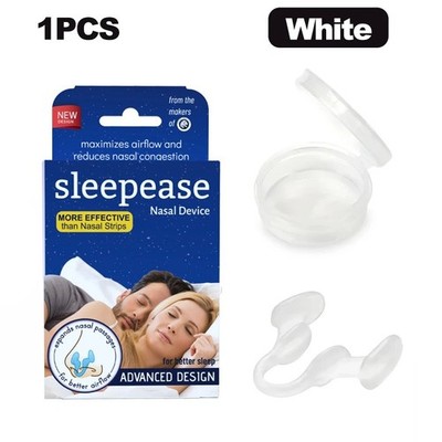 Anti-Snoring Nasal Device Sleep Aid Breathing Support Clip for Better Airflow