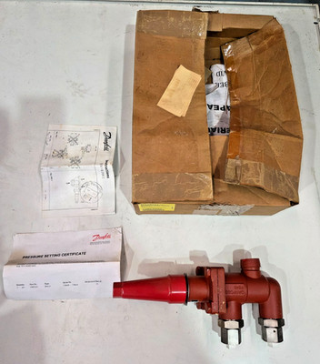 DANFOSS DOUBLE STOP VALVE DSV 1 CONN - 1 in WELD BRANCH 148F3005