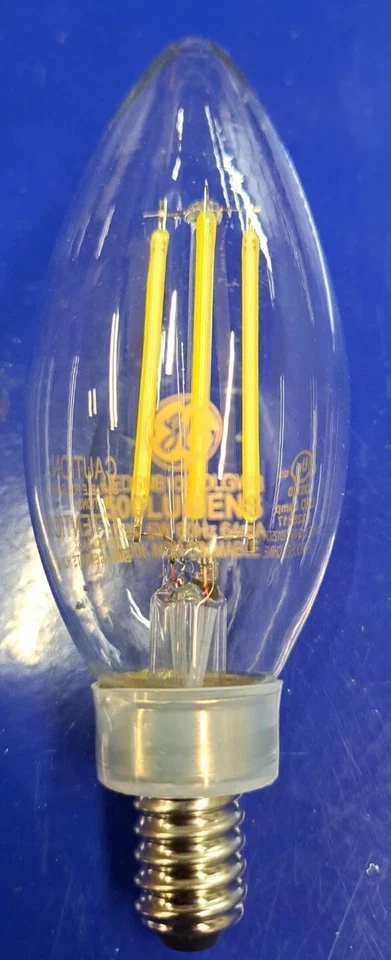 GE LED 60 Watt EQ B10c Soft White Candle Light Bulb (24 Pack) -New-Free Shipping - Image 2 of 4