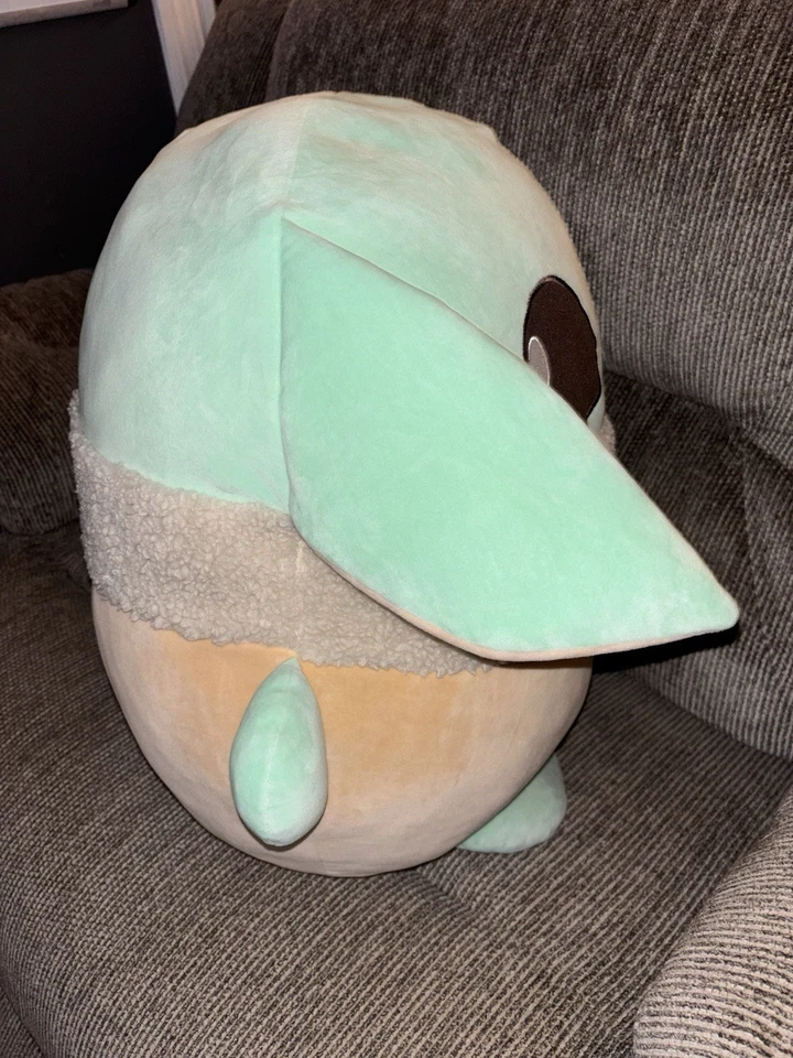 New 20" Huge XXLarge Star Wars Mandalorian Baby Yoda Grogu Squishmallow Rare - Image 2 of 3