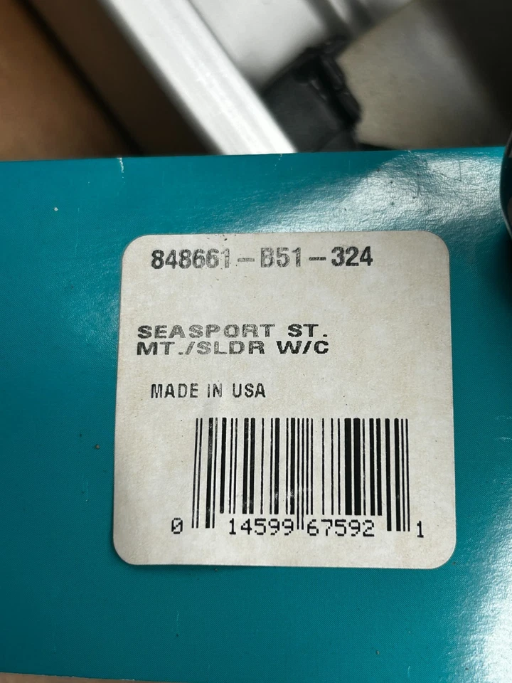 NOS Attwood Swivl-Eze Slide Swivel Adjustable Pedestal Seat Mount #848661 - Image 3 of 4