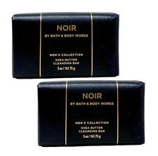 Bath  Body Works Men's Collection Noir - 2 pack - Cleansing Bar