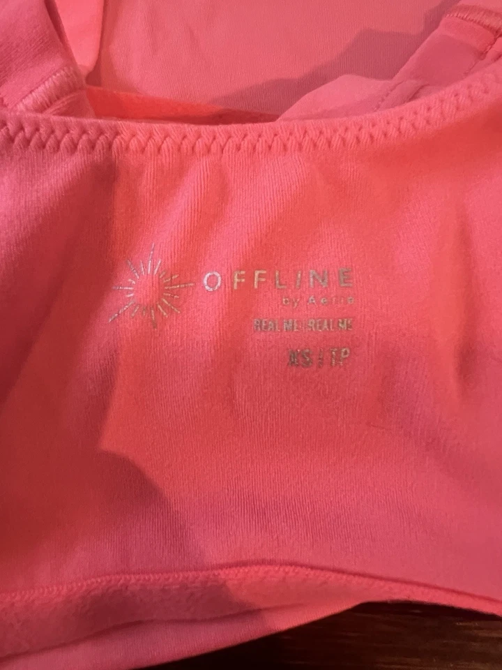 OFFLINE By Aerie Real Me Low Key Longline Sports Bra size XS - Image 3 of 3