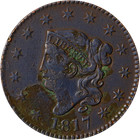 1817 Large Cent - Xf Detail Great Deals From The Executive Coin Company