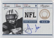 2012 Playoff Prestige NFL Passport Signatures Joe Adams #21 Auto 0b0