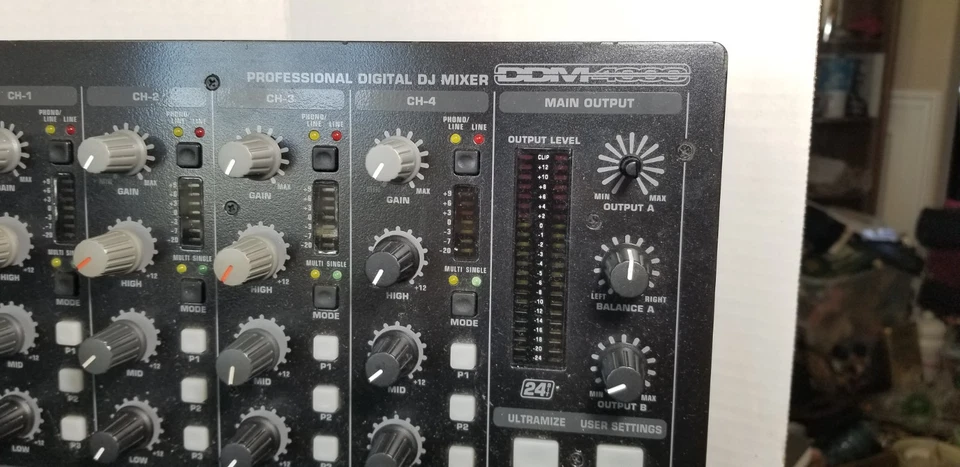 Профессиональные диджейские микшеры Pioneer DJM-500 & Behringer DDM4000 НА ЗАПЧАСТИ РЕМОНТ - Изображение 4 из 4