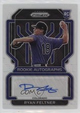 2022 Panini Prizm Rookie White Wave 9/50 Ryan Feltner #RA-RF Auto un2