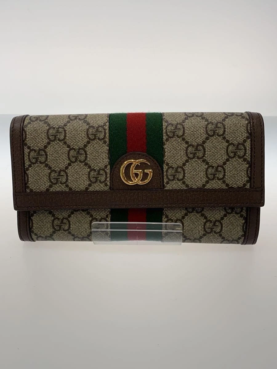 Portefeuille long GUCCI Ophidia GG Supreme
