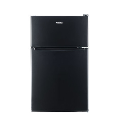 3.1 Cu ft Two Door Mini Fridge, Energy Efficient, 21.10''L x 19.13''W x 32.87''H