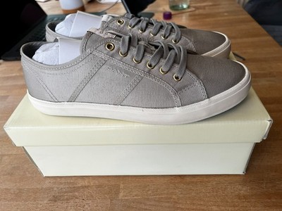 GANT ZOEE 18538443 COTTON RIPS G80 SILVER SNEAKER DAMENSCHUHE