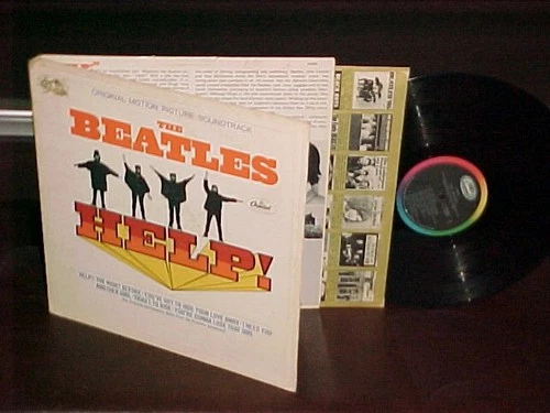 The Beatles "HELP!" Soundtrack LP Capitol Mono 1965