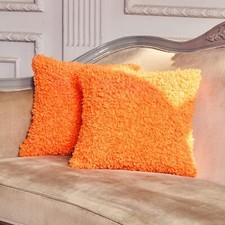 Federa per cuscino super morbida in pelliccia sintetica con chiusura lampo invis