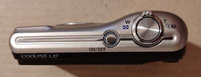 Camera Nikon Coolpix L27 16.1MP Silver Digital Compact Camera | eBay