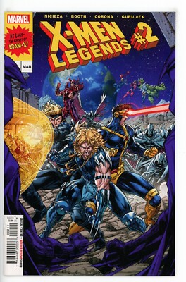 X-MEN LEGENDS #2 NEAR MINT 2021 BRETT BOOTH COVER 1st PRINT MARVEL COMICS b-314
