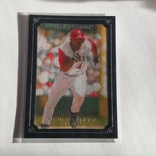 2007 UD Masterpieces Black Linen Frame #66 Howie Kendrick #D / 99