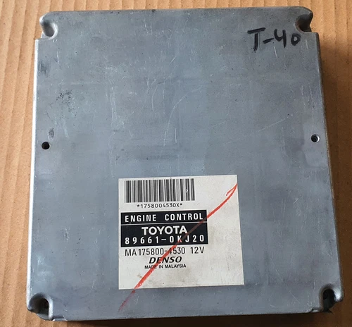 Toyota Hilux KUN51L KUN51R 89661-0KJ20 ENGINE CONTROL ECU OEM JDM USED - Picture 3 of 9