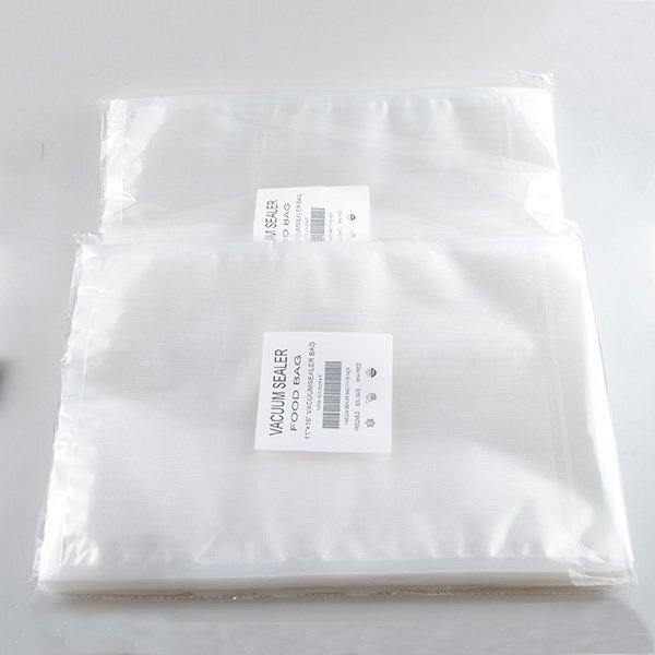 Bolsa de sellado en relieve de 200 galones 11"x16" para sellador al vacío bolsas de almacenamiento de ahorro de alimentos