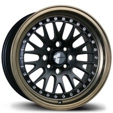 15x8 25 Avid 1 Av-12 4x100 Matte Black Bronze Lip Wheels Set Of 4 15x8 25 Avid 1 Av-12 4x100 Matte Black Bronze Lip Wheels Set Of 4