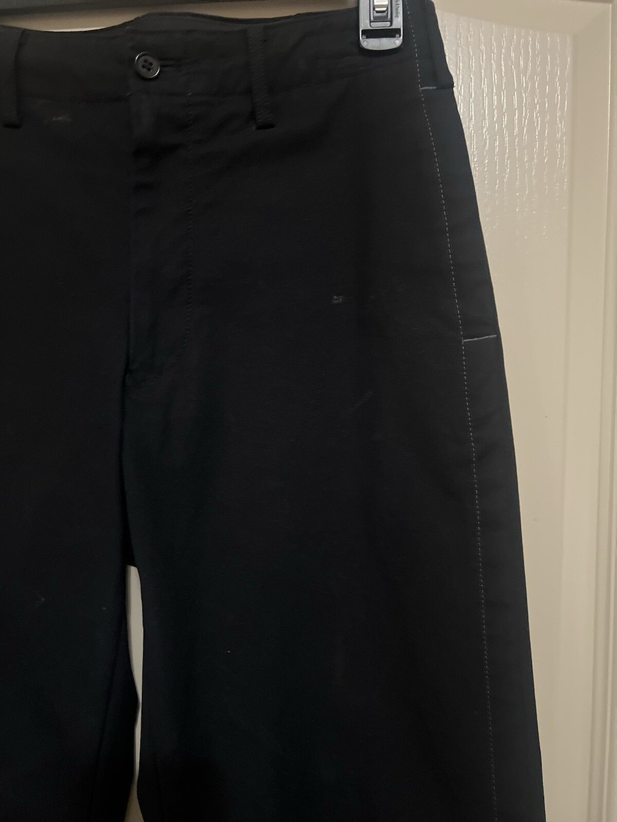ヨウジヤマモト A.A.R. ブラック スラックス USED YOHJI YAMAMOTO A.A.R. BLACK SLACKS GOOD M-8B68 | eBay