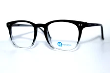 NEW MODERN OPTICAL REPUTATION BLACK FADE AUTHENTIC EYEGLASSES FRAMES 48-20-140MM
