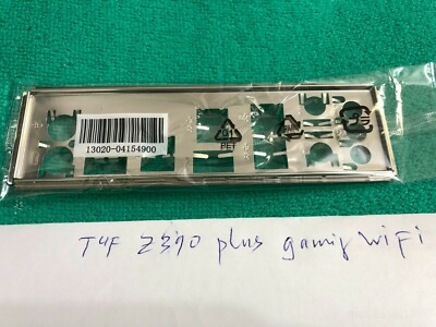 ASUS TUF Z390 PLUS GAMING  WI FI  IO SHIELD BACK PLATE, ORIGINAL (WIFI VERSION)