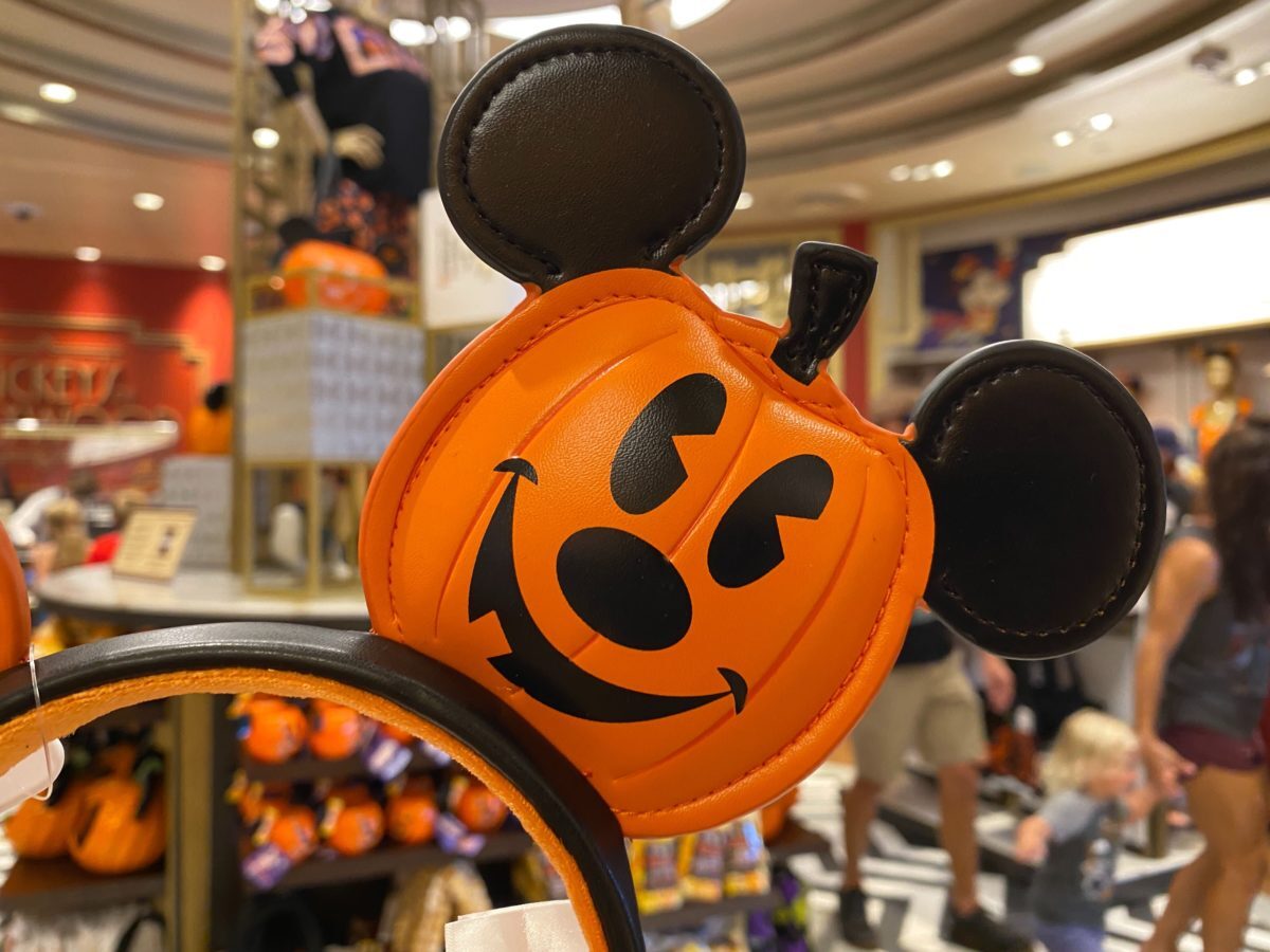 Mickey Jack-o’-Lantern Ear Ball Cap 2023 Halloween BNWT New Mickey Mouse Jack-o main image 2