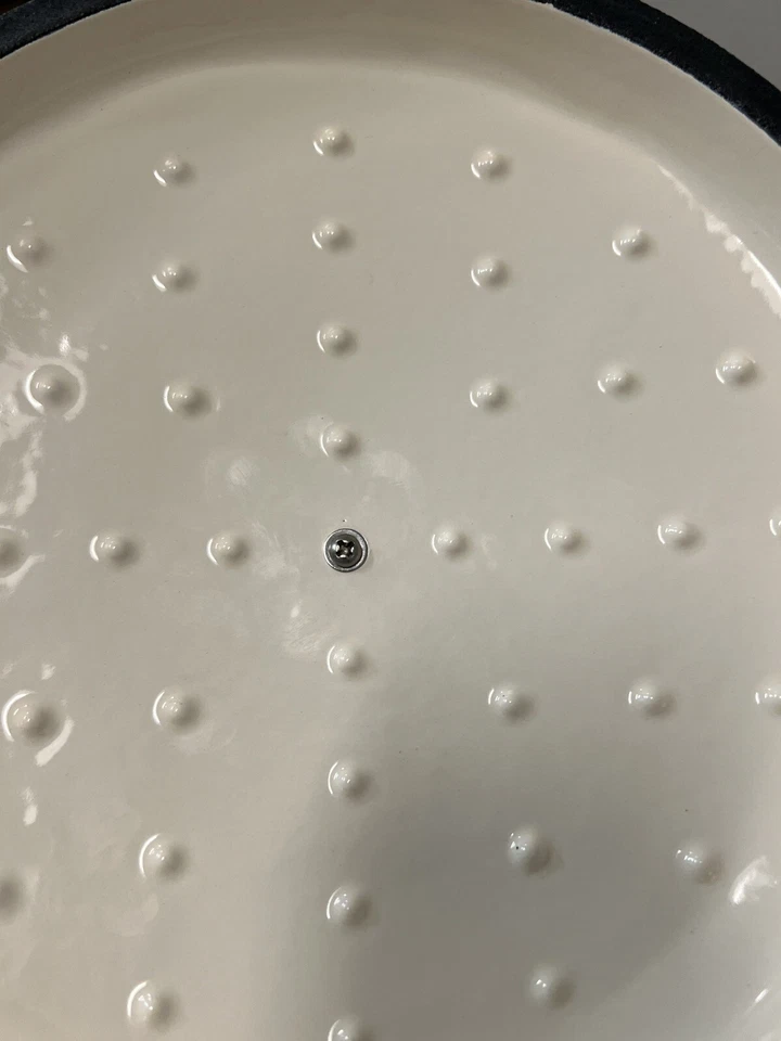 Dutch Oven NIB Enameled Cast Iron 6 Quart , RED, By Rick Bayless For Gotham - Image 4 of 4