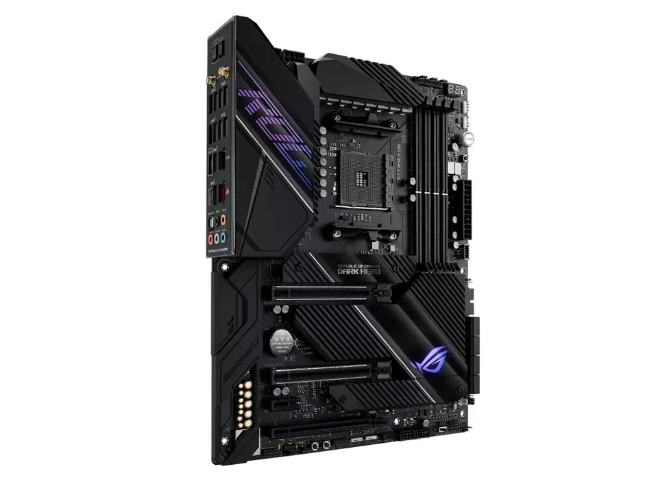 ASUS ROG Crosshair VIII Dark Hero AM4 AMD X570S SATA 6Gb/s ATX AMD Motherboard - Image 2 of 4