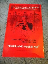 ENGLAND MADE ME(1973)PETER FINCH ORIGINAL PRESSBOOK