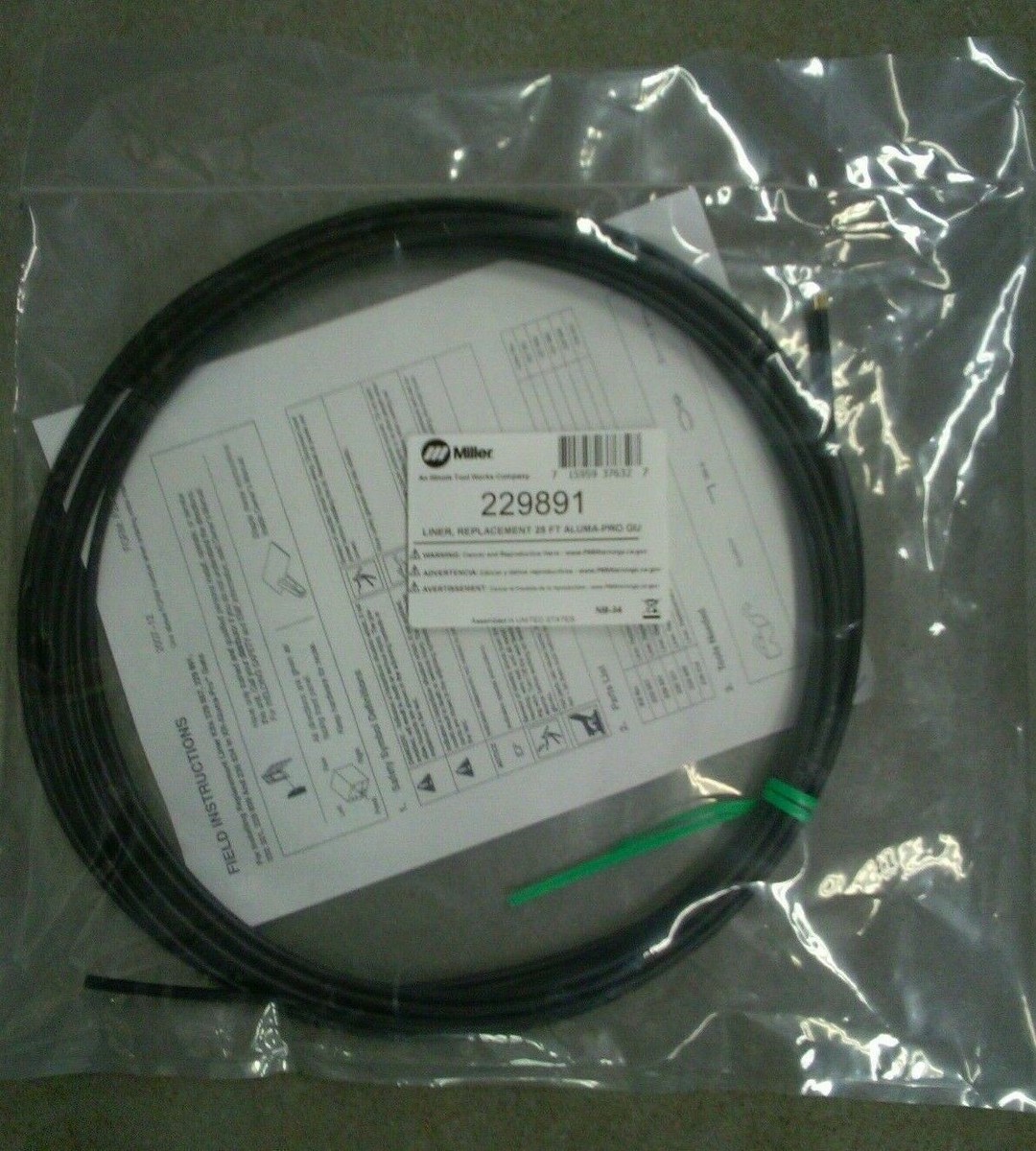 MELU♡ Miller 229891 Liner Replacement 25 Ft For Aluma-Pro Guns | eBay