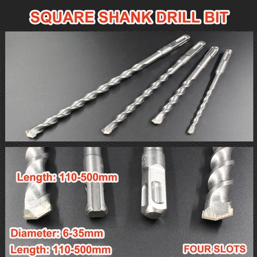 6-35mm Tip 110-500mm Long Chrome Steel 