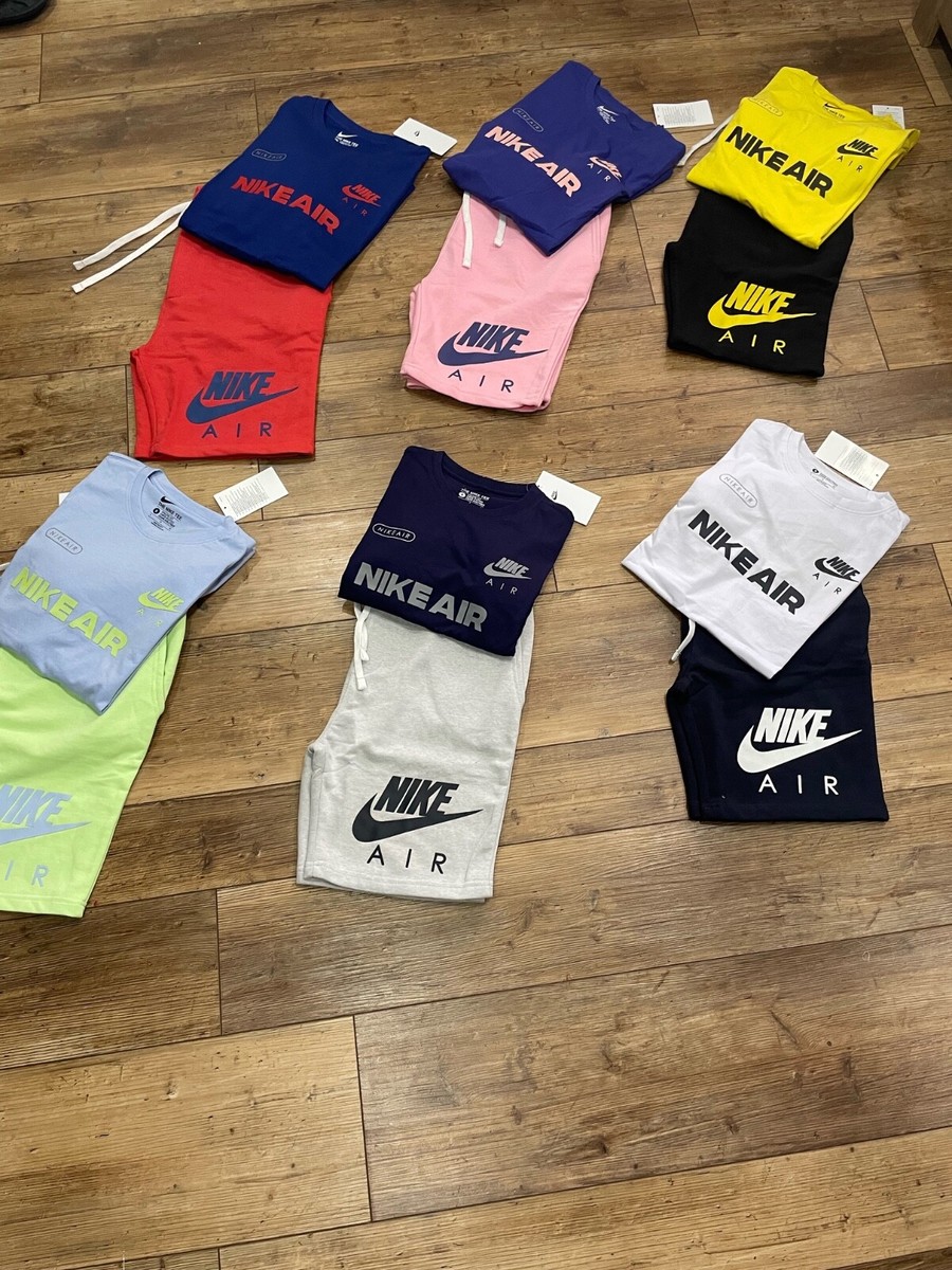 Nike Air Nike Matching T Shirt And Shorts Nike Matching Sets Nike