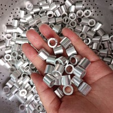 Aluminium Alu Hülsen Distanzhülsen Abstandshülsen Abstandshalter M10 M12 M14 M16