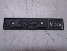 W5 Sea Ray V-270 Emblem Plastic