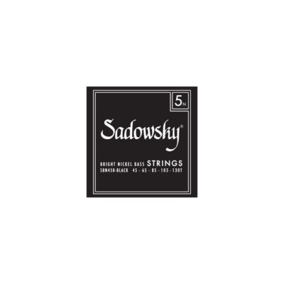 SADOWSKY Blue Label Bass String Set, Nickel, Taperwound - 5-String, 045-130