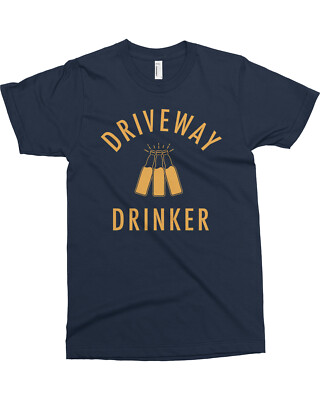 Driveway Drinker Men's T-Shirt Social Distancing