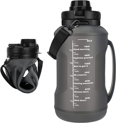 Faltbare Trinkflasche, 2L/64OZ