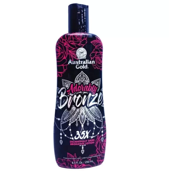 Australian Gold Adorably Bronze 35X Dark Bronzer Tanning Lotion 8.5oz