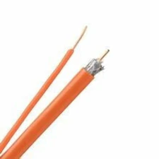 500ft Dual RG6 Flooded Cable with Ground Coaxial Cable, Solid Cooper, Burial