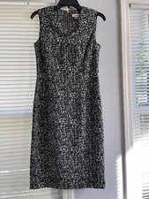 Calvin Klein Women's Printed Compression Jacquard Dress Size 6