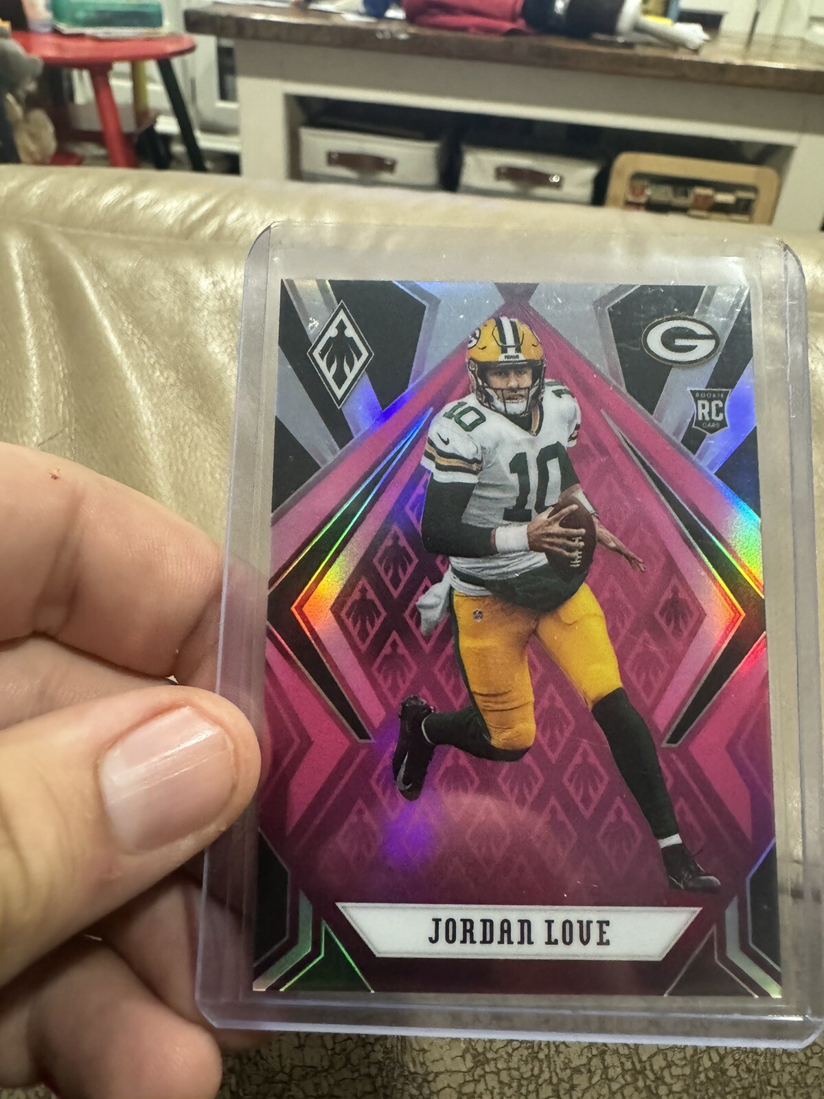 JORDAN LOVE 2020 PANINI PHOENIX PINK PRIZM /199 ROOKIE #104 📈🔥
