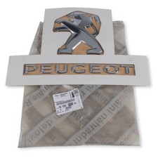 ORIGINAL Peugeot Emblem Logo Schriftzug Heckklappe BOXER 1612024380