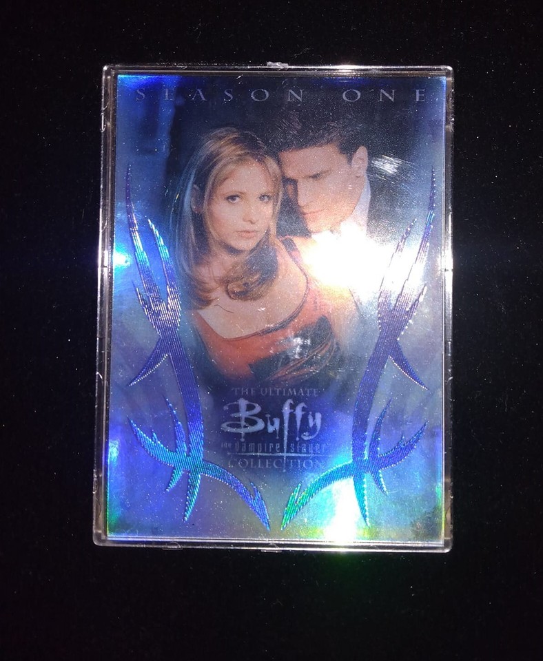 RARE COFFIN TRADING CARD BOX SET BUFFY THE VAMPIRE SLAYER