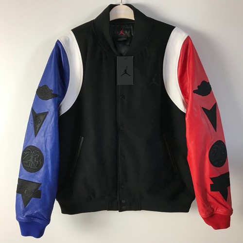 homme raglan varsity bomber jacket