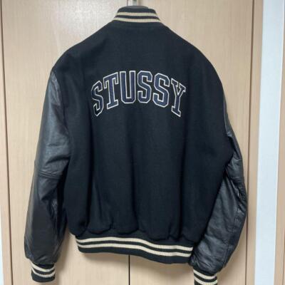 Stussy 90s Leather Stadium Jacket International Tribe Tokyo Stussy 90s Leather Stadium Jacket International Tribe Tokyo