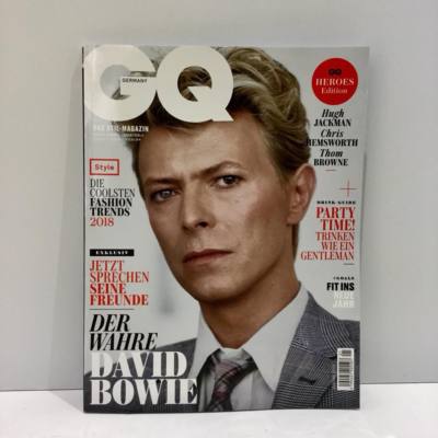 GQ Magazine GERMANY David Bowie Hugh Jackman Chris