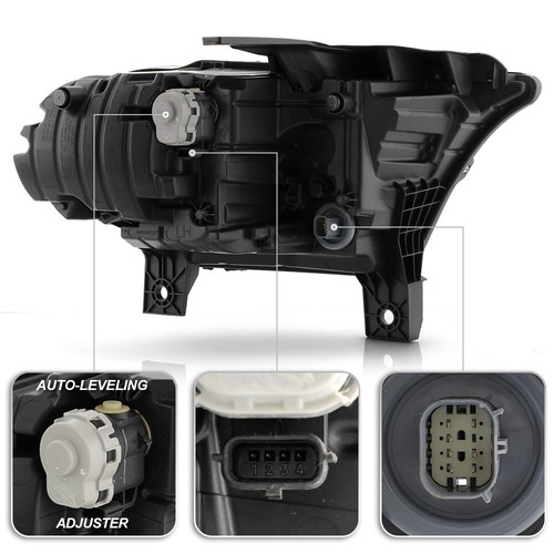 For 2021-2024 Dodge Durango Black Bezel AFS FULL LED Projector Headlight Driver - Picture 6 of 10