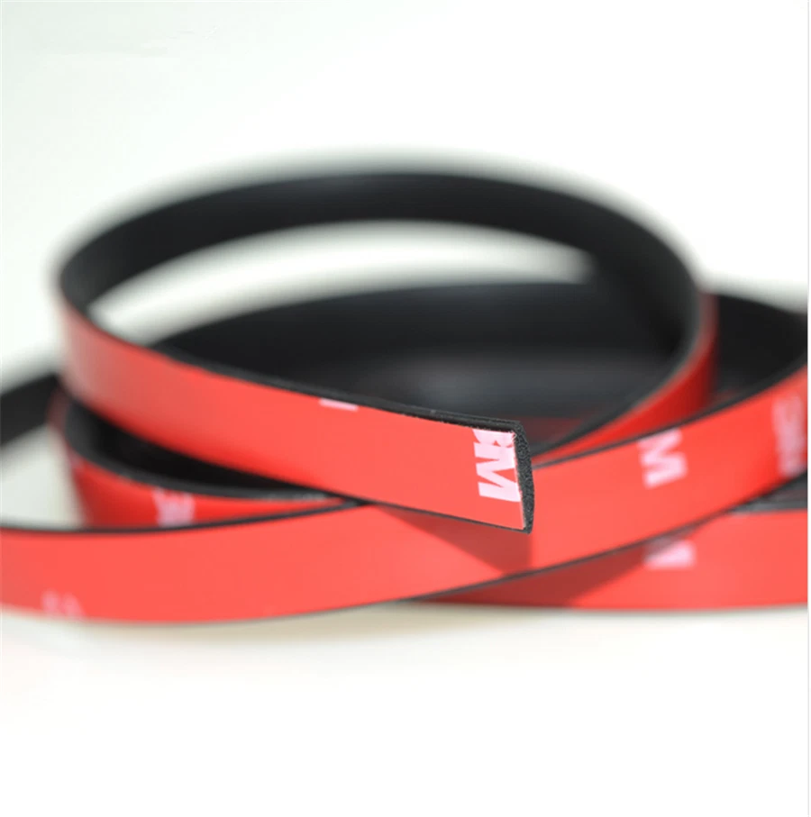 Tiras de sellado de ventanas triangulares para techo corredizo de coche de 118" molduras de bordes insonorizadas Foto 4 de 4