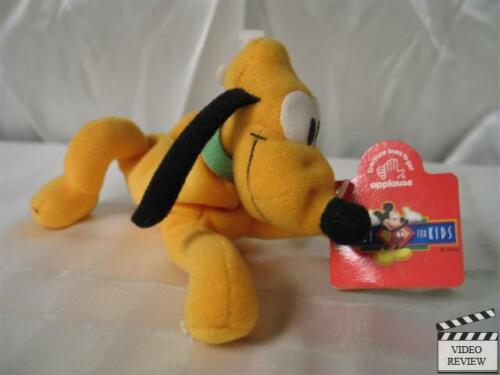 Pluto mini beanbag plush doll, Disney; Applause NEW - 第 1/4 張圖片
